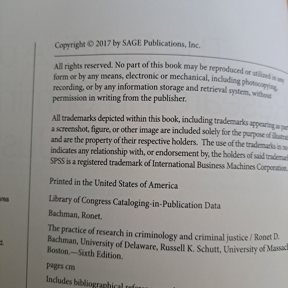 The Practice of Research in Criminology and Criminal Justice6th Edition - Picture 5 of 10